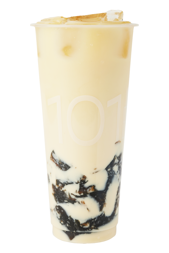 Grass Jelly Four Season Milk Tea 101 Canada Boba