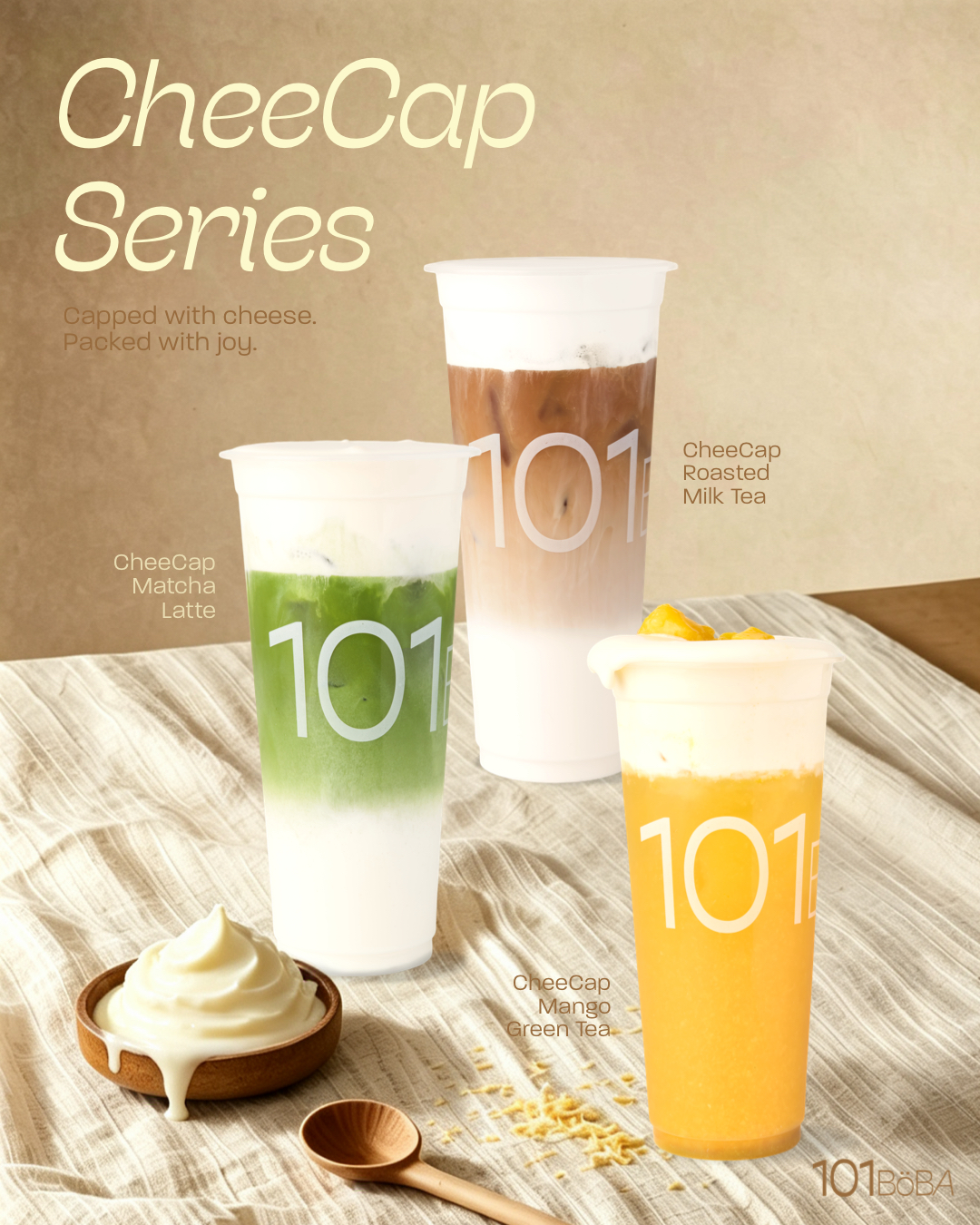 101 Boba Pudding Series drink