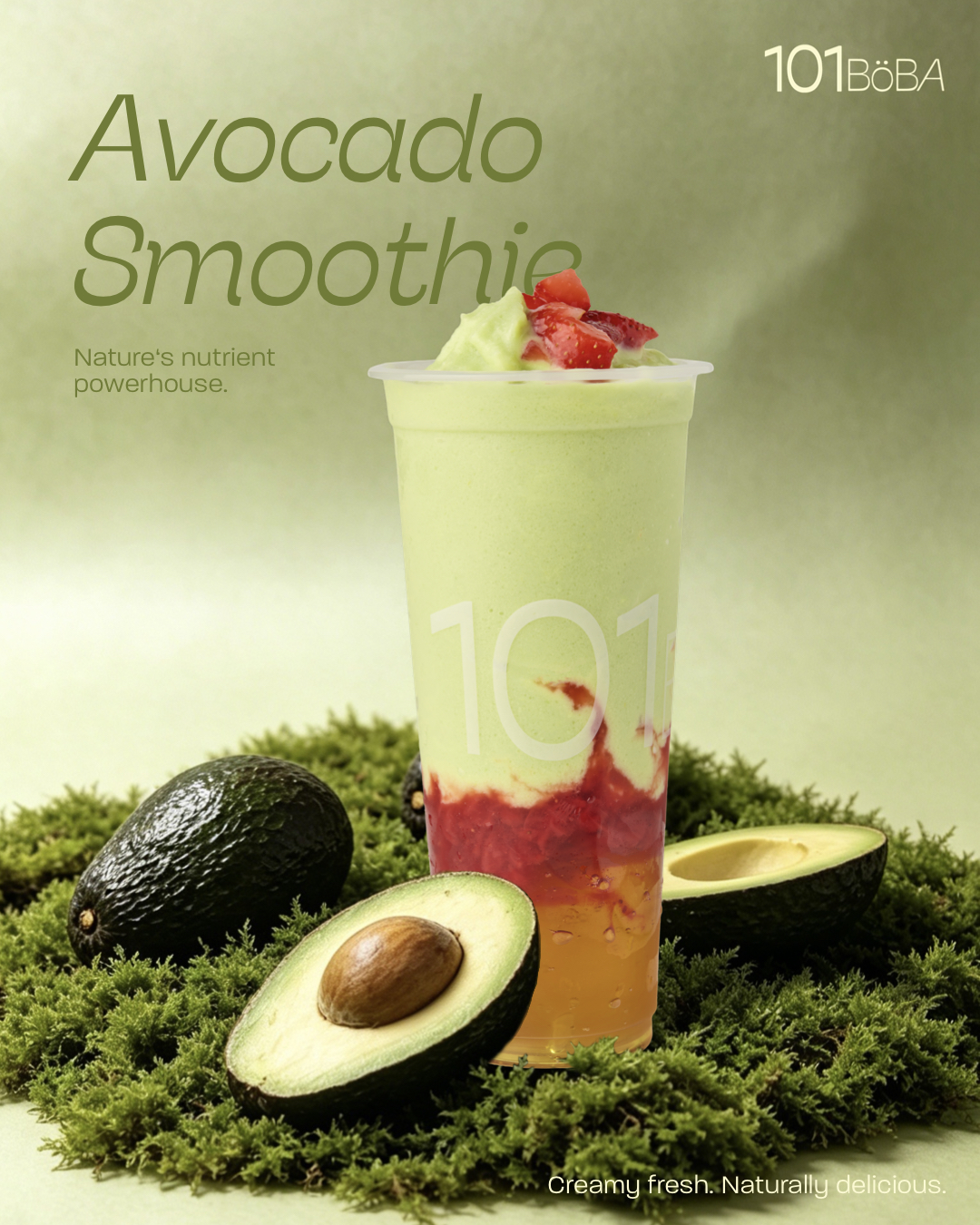 101 Boba Avocado Smoothie